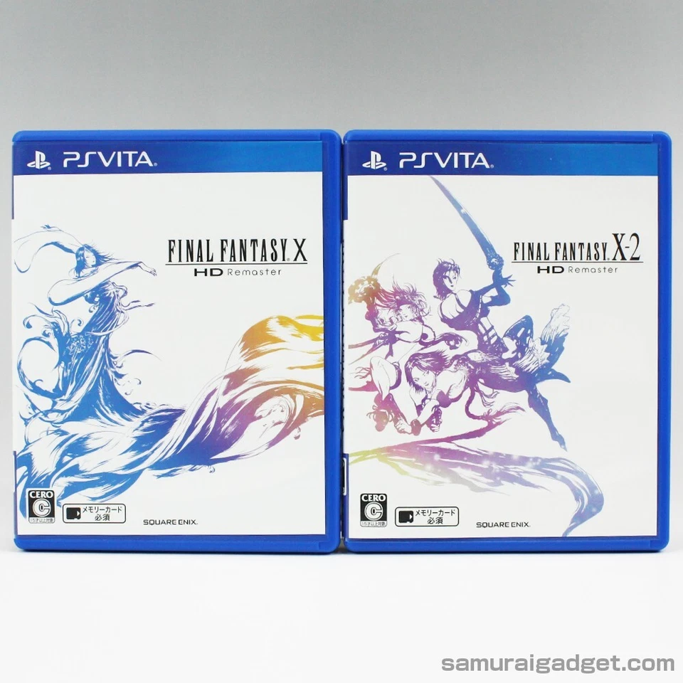 Final Fantasy X HD Remaster y Final Fantasy X-2 HD Remaster PS VITA [Japón] PSV Foto 1 de 4