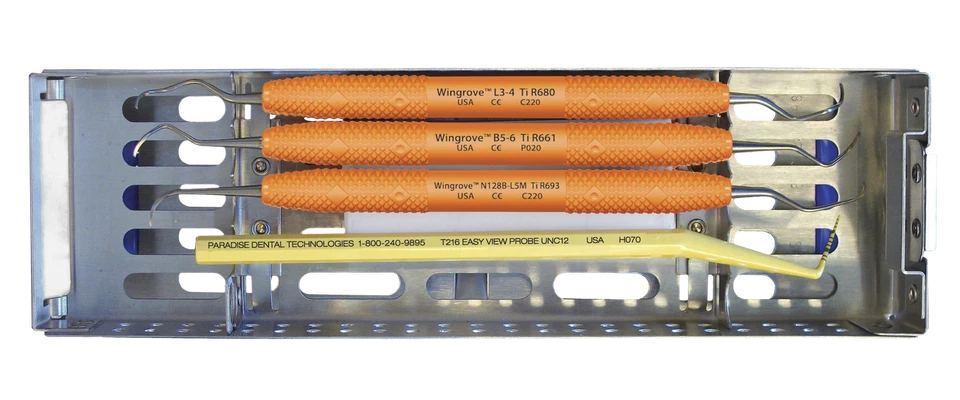 PDT R900 Wingrove Titanium Implant Dental Instruments Go-To Set
