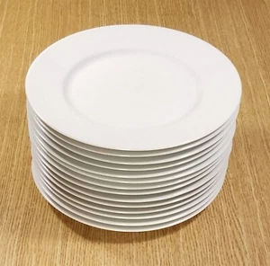 IKEA 365+ Susan Sue Pryke White 10½" Dinner Plates (11 pcs) *GOOD - READ* - Picture 1 of 1