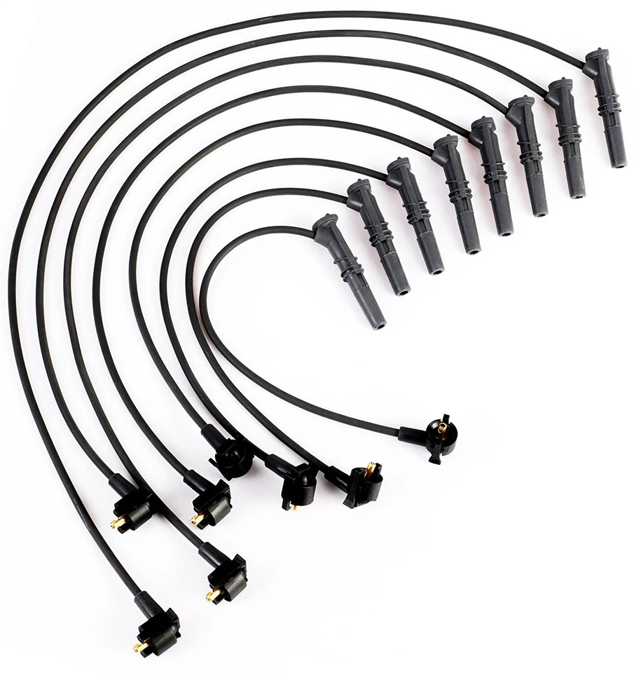 Spark Plug wire set compatible with Ford 1996-1999 Crown Victoria F-250 F-150 - Image 1 of 1