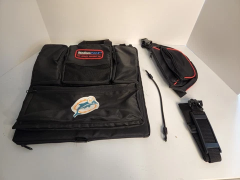 Miami Dolphins Vintage StadiumPack bag and seat Cover