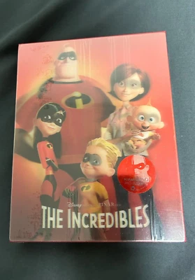 The Incredibles | KimchiDVD BLU-RAY Steelbook Lenticular B2 Limited Pixar Disney - Image 1 of 4