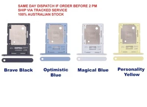 ORIGINAL SAMSUNG GALAXY A15 4G SM-A155 DUAL SIM CARD TRAY HOLDER REPLACEMENT - Zdjęcie 1 z 17