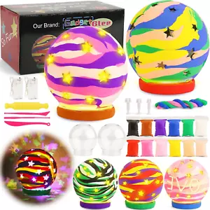 2 Set Clay Craft Kits for Kids Ages 8-12 4-8, Girls Arts and Crafts Family Proje - Picture 1 of 12