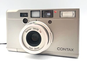 Contax T ix Black Point & Shoot APS Compact Film Camera From Japan - Picture 1 of 10