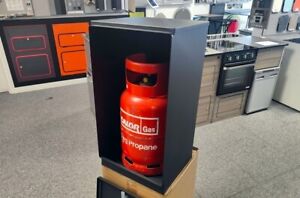 Gas Locker for Propane & 7kg or Butane 6kg, Campervan Gas Box, Air tight Seal