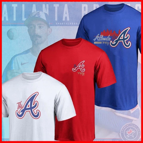 NEW!!! Men's Atlanta Braves 2023 City Connect Shirt Hark Aaron T Shirt For Fan Cover