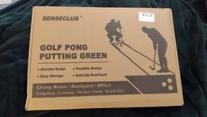 SENSECLUB Golf Pong Putting Game, Indoor Putting Green Golf Putting Game - Picture 1 of 3