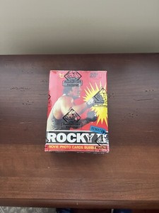 1979 Topps Rocky II Unopened Wax Box BBCE Certified 36 Packs Free Shipping