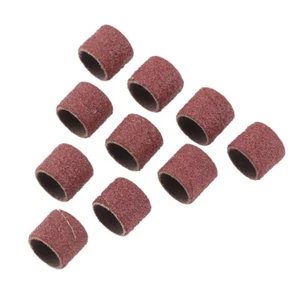 100Pcs Pedicure Sanding Grinding Bands Machine Replacement Bits Manicure Tools - Picture 1 of 26