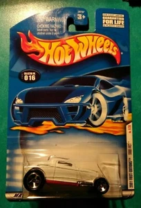 2001 HOT WHEELS FIRST EDITIONS SOOO FAST #16 WHITE 5 SPOKE 4 OF 36 - Picture 1 of 7