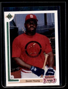 1991 Upper Deck Final Edition #7F Dmitri Young Rookie - Picture 1 of 2