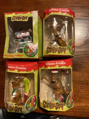 Scooby Doo Christmas ornaments 3 Warner Bros 1 matrix - Image 1 of 3