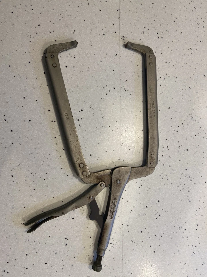 Vise Grip 18R Locking C Clamp Welding Clamp Pliers Made In USA - Image 1 of 4