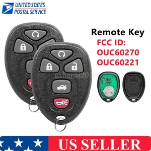 2 For 2006 2007 2008 2009 2010 2011 2012 Chevrolet Impala Remote Control Key Fob - Bild 1 von 7