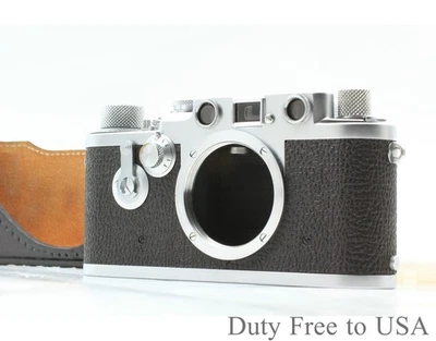 Dial rojo [COMO NUEVO con estuche] Cámara telémetro temporizador automático L... - Imagen 1 de 4