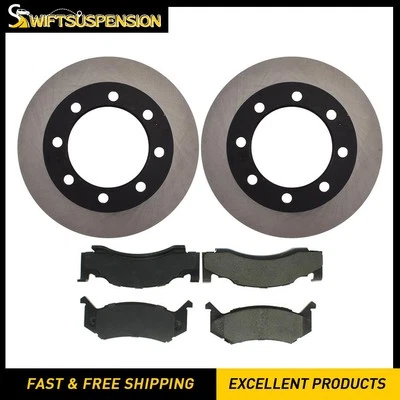 C-Tek 前盘式制动垫套装盘式制动转子 3 件适用于 1980 - 1980 道奇 RD200 — 第 1/4 张图片