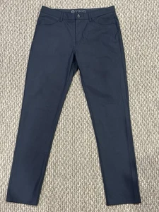 *Fleck* Vuori Herren 32 Meta Pant Performance Slim Fit grau V430 - Bild 1 von 9