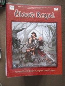A D&D D20 3.5E BLOOD ROYAL ADV  DUNGEON DRAGON - Picture 1 of 1
