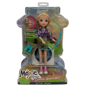 Puppe MOXIE GIRLZ DOLL 10" AVERY CAMPING ADVENTUREZ mit Bogenschießen Zubehör - Bild 1 von 6