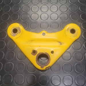 Piastra coperchio superiore forcella GARELLI GUZZI BENELLI giallo - Picture 1 of 1