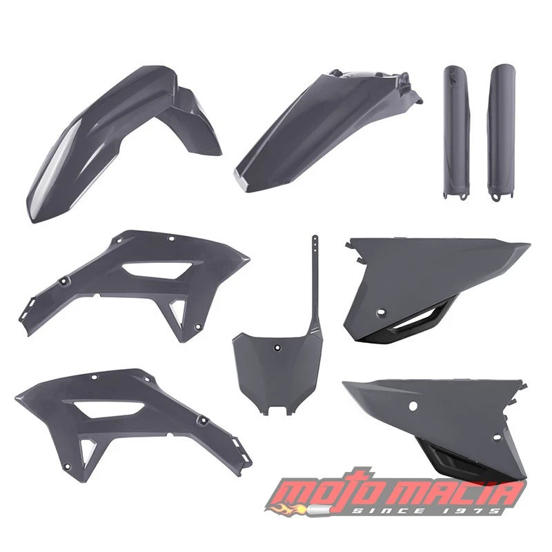 FULL PLASTIC KIT  NARDO GREY Honda CRF450RX 2021-2024 Honda CRF250RX 2022-2024 Foto 1 de 1