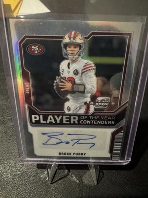 2023 Brock Purdy Contenders Player of the Year Contenders AUTO 50/50  49ers - Image 1 of 2