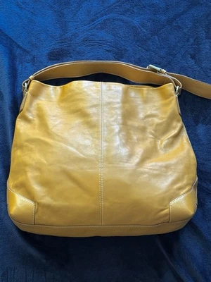 Bolso de Mano Talbots Cuero Marrón Genuino Cartera Hobo Slouchy Suave Cierre Magnético. Foto 1 de 4