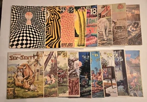 Vintage Lot (17) Super Sex To Sexty Magazine Issues From 1960/70s Pierre Davis - Foto 1 di 18