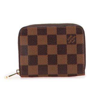 LOUIS VUITTON Damier Zippy Geldbörse Münzetui Münzfach N63070【Gebraucht】 - Bild 1 von 10