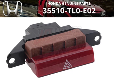 HONDA GENUINE 09-14 Acura TSX JDM Hazard Button Switch Assy. CU2 Accord OEM - Image 1 of 4