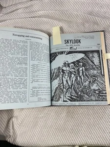 1974 SKYLOOK UFO MONTHLY Complete MUFON Hardcover Set Magazine Book - Imagen 1 de 9
