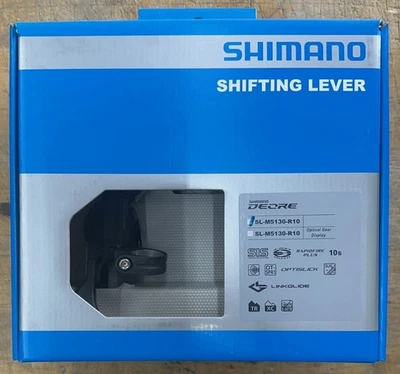 Palanca de cambios Shimano Deore SL-M5130-R - 10 velocidades LINKGLIDE, derecha, RapidFire Plus Foto 1 de 2