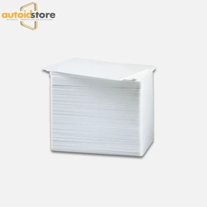 500 Blank White Composite 60/40 PVC Cards, CR80, 30 Mil, GQ,  Retransfer Printer - Picture 1 of 1