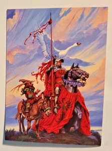 Tarjetas coleccionables FPG Darrell K. Sweet Fantasy Art 1994 tarjeta promocional #P1 casi nueva - Imagen 1 de 2