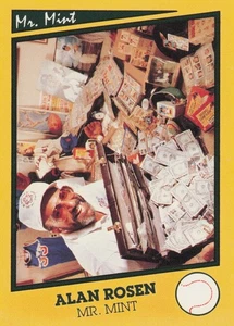 1990 Pacific Baseball Card #1 "Mr. Mint" Alan Rosen Card Dealer - Picture 1 of 2