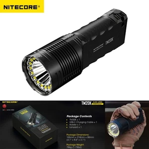 Linterna NITECORE TM20K 20000 LM Tiny Monster 20K LED luces tácticas de caza - Imagen 1 de 24