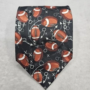 Roberto Cellini Fußball Krawatte mit Allover-Druck Sport Polyester - Bild 1 von 10