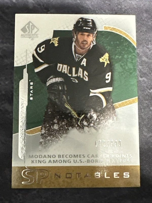 2008-09 Upper Deck SP Authentic SP Notables 134 Mike Modano Dallas Stars - Image 1 of 3