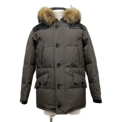 Auténtico abrigo de plumón de algodón para hombre TOM FORD - caqui [tela exterior] Foto 1 de 4