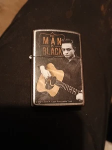 Johnny Cash Zippo Feuerzeug - The Man In Black - American Icon - Bild 1 von 5