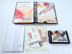 MEGA CART V1.X Save Backup Region Import Sega CD Genesis 32X Mega Drive