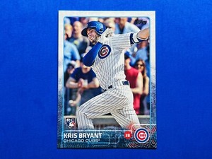 2015 Topps Kris Bryant Chicago Cubs SP Photo Variation Rookie Card #616; NM+