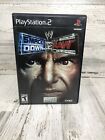 WWE SmackDown vs. Raw Sony PlayStation 2 PS2 Video Game No Manual