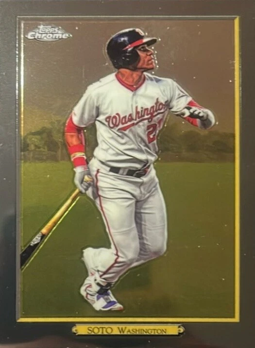 2020 Topps Turkey Red 2020 Chrome Series 1#TRC-95 Juan Soto  - Image 1 of 2