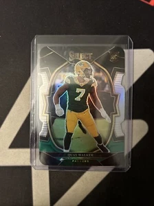 2022 Panini Select - Concourse Black & Green Prizm Die-Cut #56 Quay Walker (RC) - Picture 1 of 2