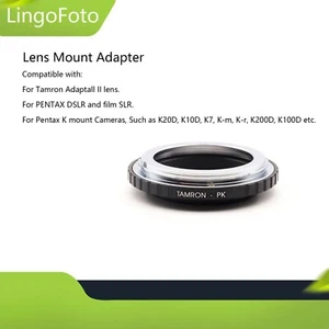 Lens Mount Adapter for TAMRON ADAPTALL II 2 Lens for PENTAX K Mount DSLR Camera - Picture 1 of 7