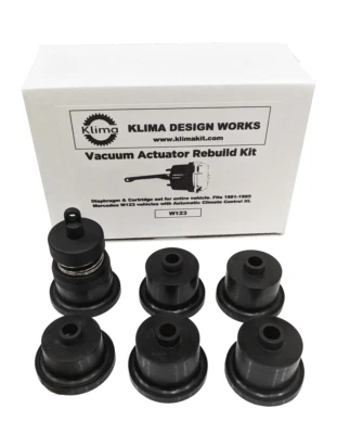 Mercedes W123 HVAC Vacuum Actuator Rebuild Kit (1981-1985) - Image 1 of 3