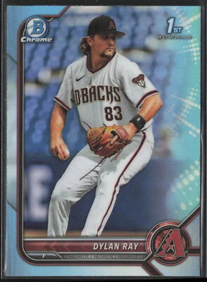 2022 Bowman Draft Dylan Ray 1st Sky Blue Refractor | Arizona Diamondbacks - Image 1 of 2