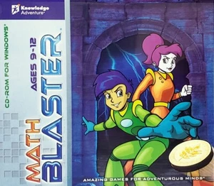 Math Blaster Age 9-12 Amazing Games for Adventurous Minds PC Software Sealed New - Picture 1 of 5